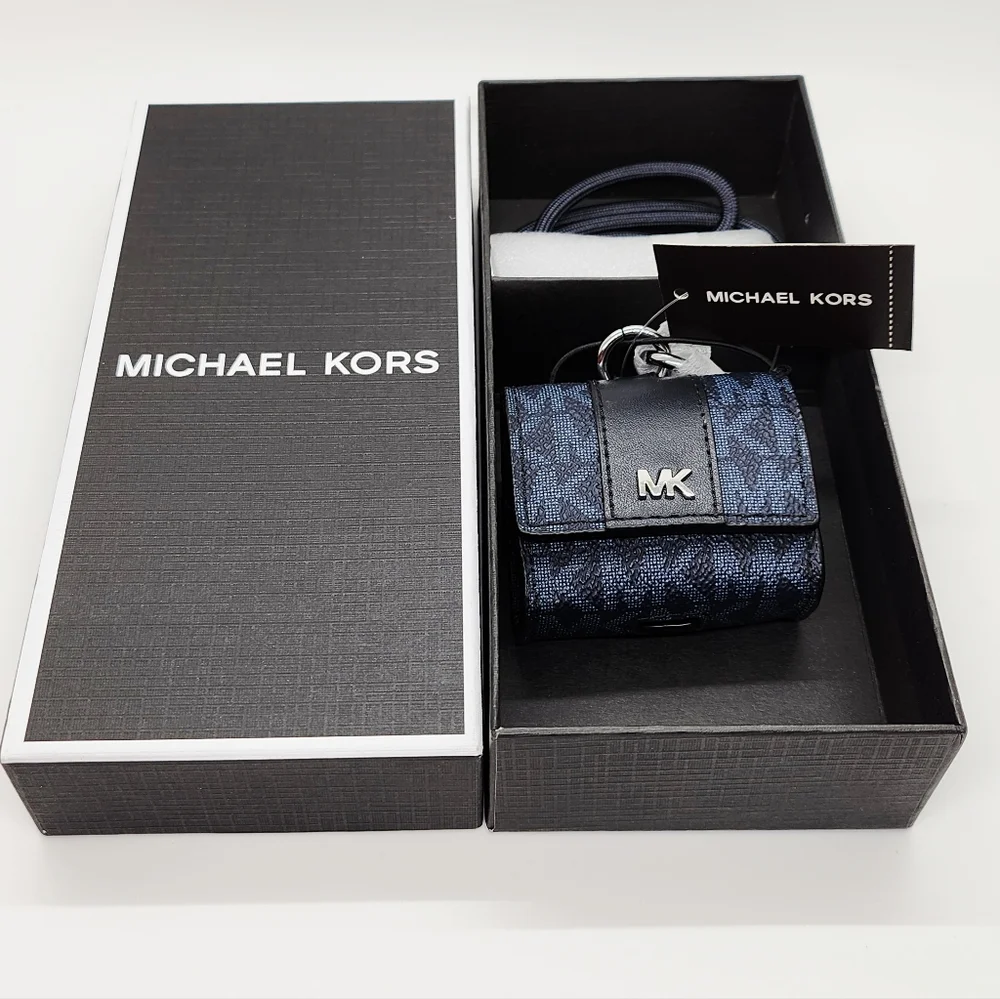 Michael Kors Hudson Logo Lanyard Case for Apple AirPods Pro NWT